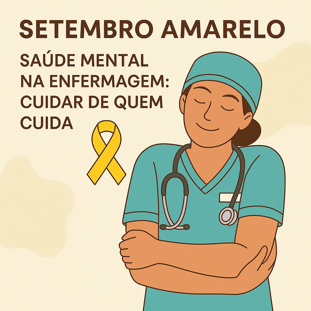 Saúde Mental na Enfermagem: Setembro Amarelo e o cuidado com quem cuida.