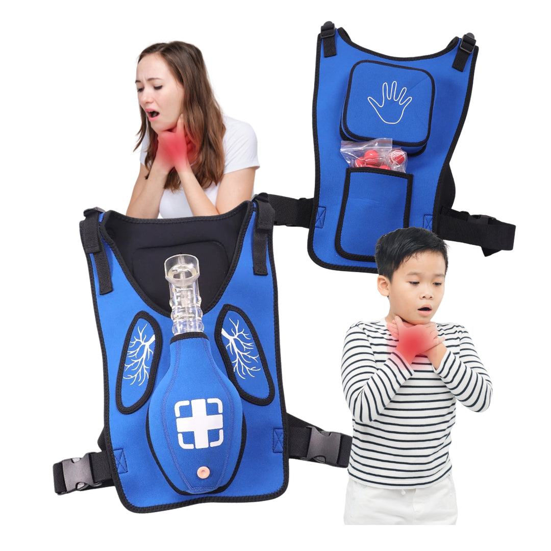 Criança colete de treinamento Heimlich azul escuro