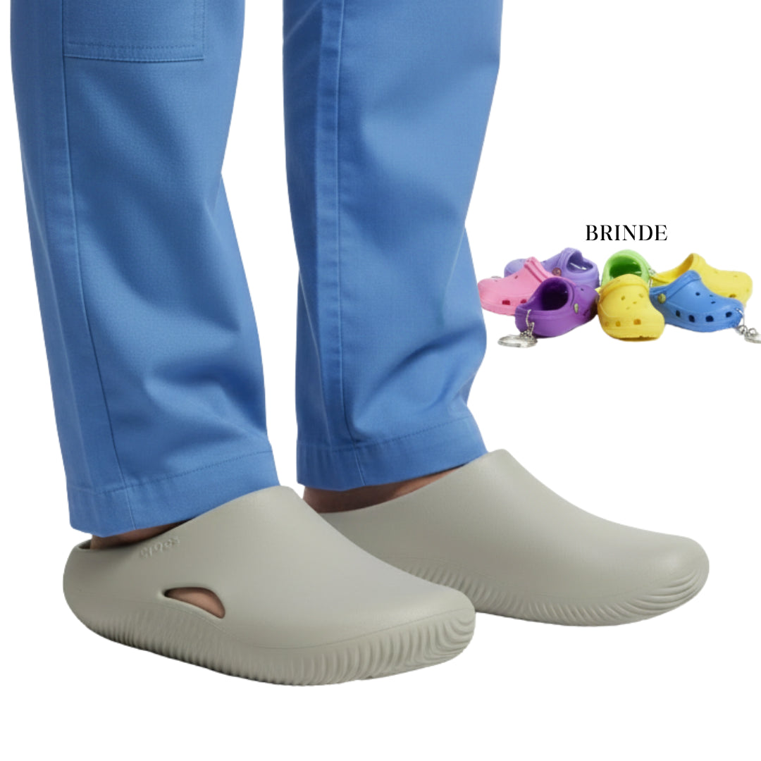 Sandália Crocs Clogi Mellow - Crocs para Enfermagem/ Medicina/ Profissionais da saúde Brinde especial