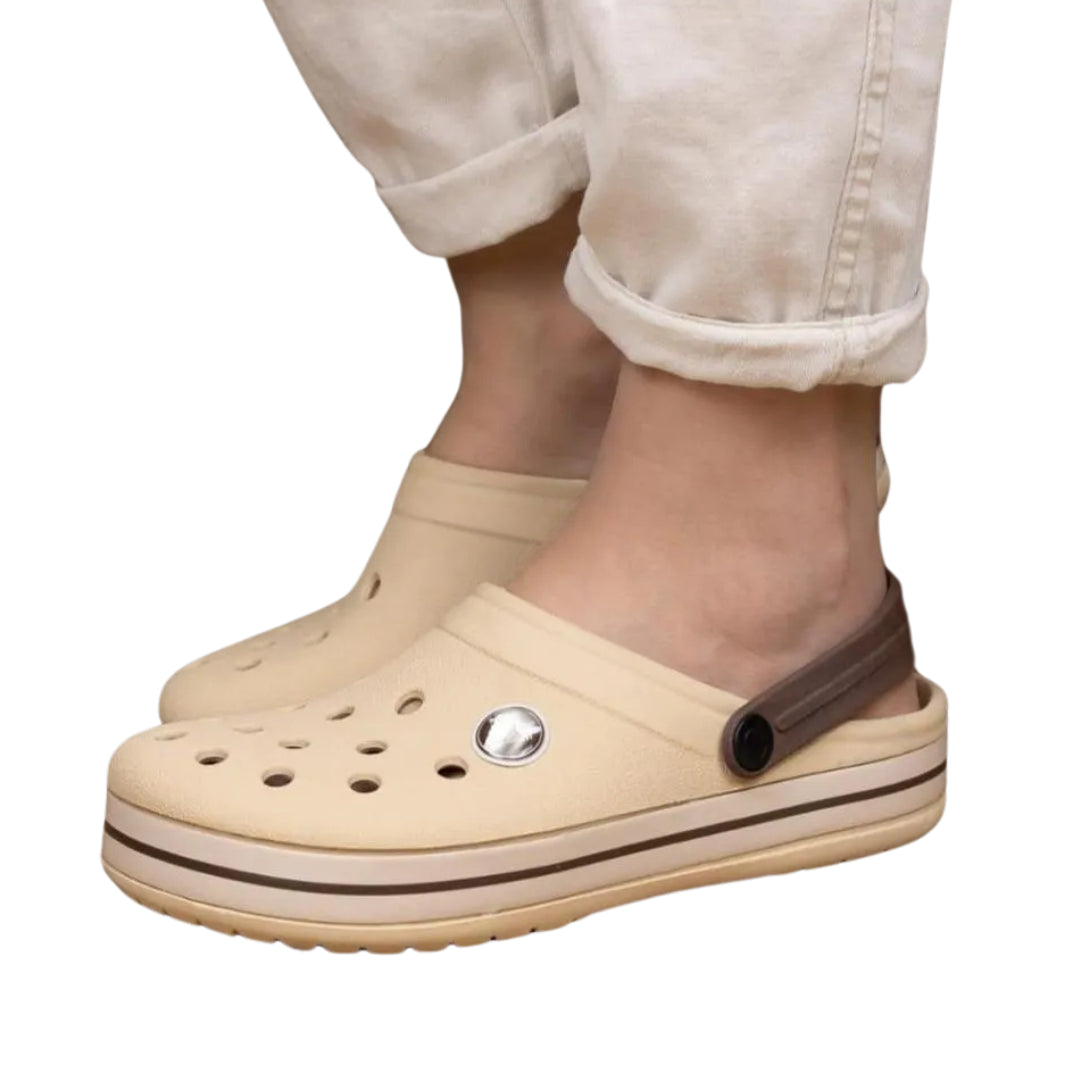 Crocs Classic Confort Enfermagem Off White Branco