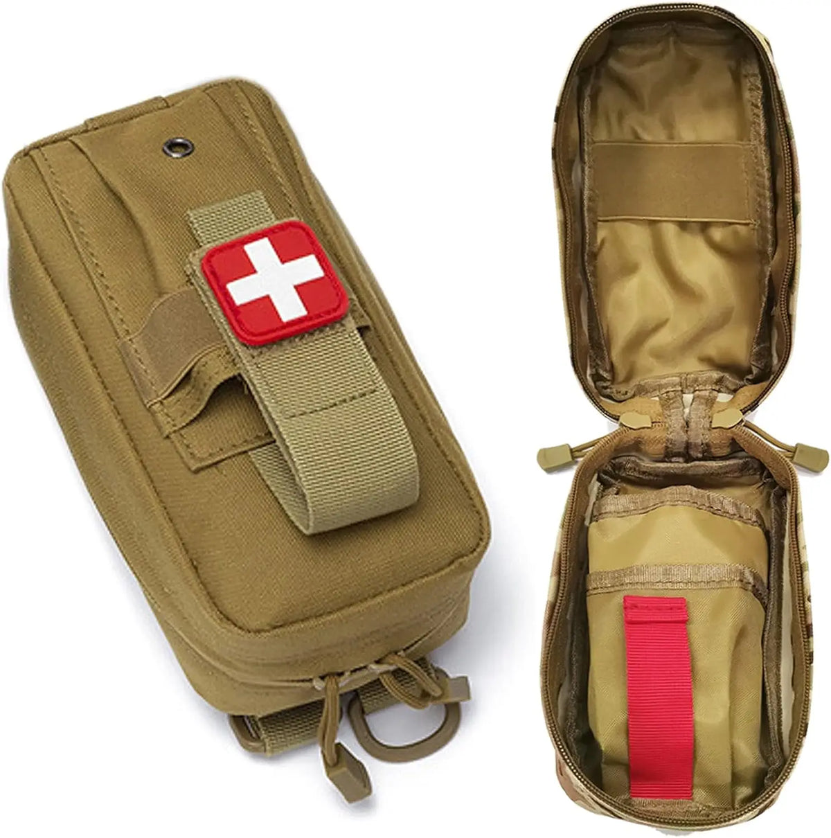 Bolsa Médica para Cintura Kit de Primeiros Socorros com Suporte para Torniquete