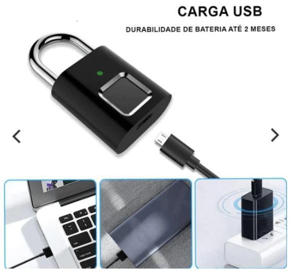 Cadeado Biométrico Inteligente - Enfermix