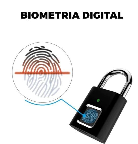 Cadeado Biométrico Inteligente - Enfermix
