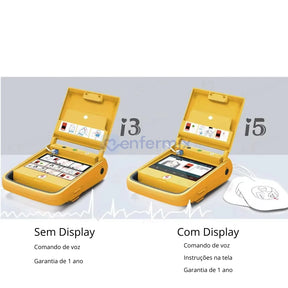 Desfibrilador DEA i3 Amoul Automático com Registro ANVISA | Linha VIDA+ Emergência Médica