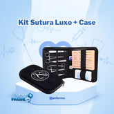 Kit Sutura Luxo + Case Estetoscopio