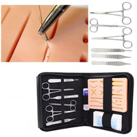 Kit Treinamento de Sutura Black luxo - Enfermix