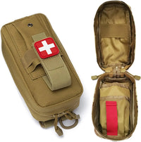 Bolsa Médica para Cintura  Kit de Primeiros Socorros  com Suporte para Torniquete