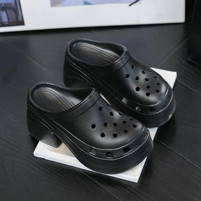 Sandália Bold Plataforma Feminina Preto