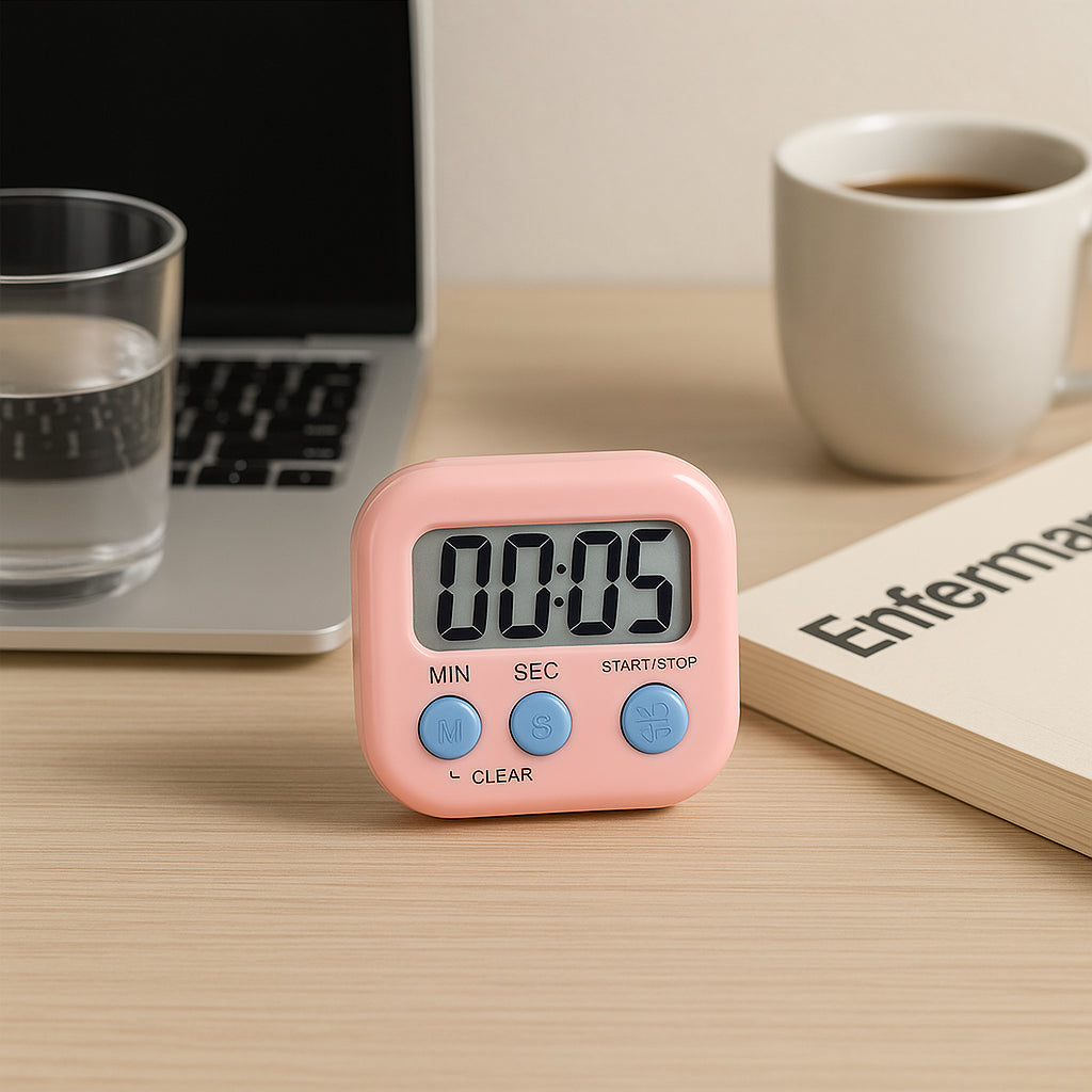 Cronometro Temporizador Timer Digital para estudos pomodoro