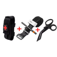 Kit primeiros Socorros Torniquete + Tesoura + Bolsa
