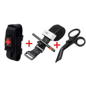 Kit primeiros Socorros Torniquete + Tesoura + Bolsa